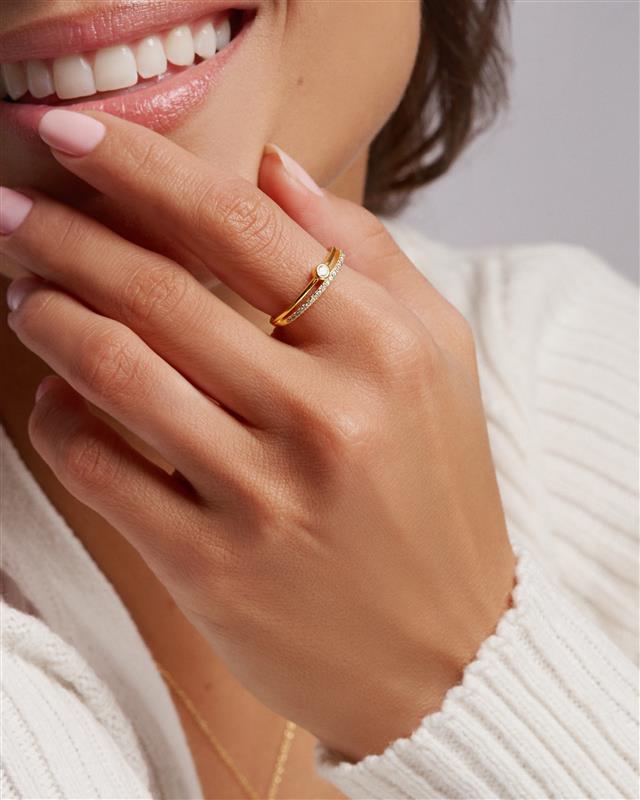 Golden Glow Ring