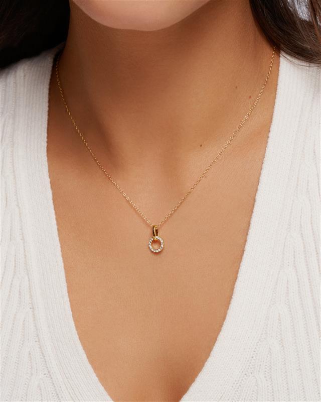 Luna Circle Pendant