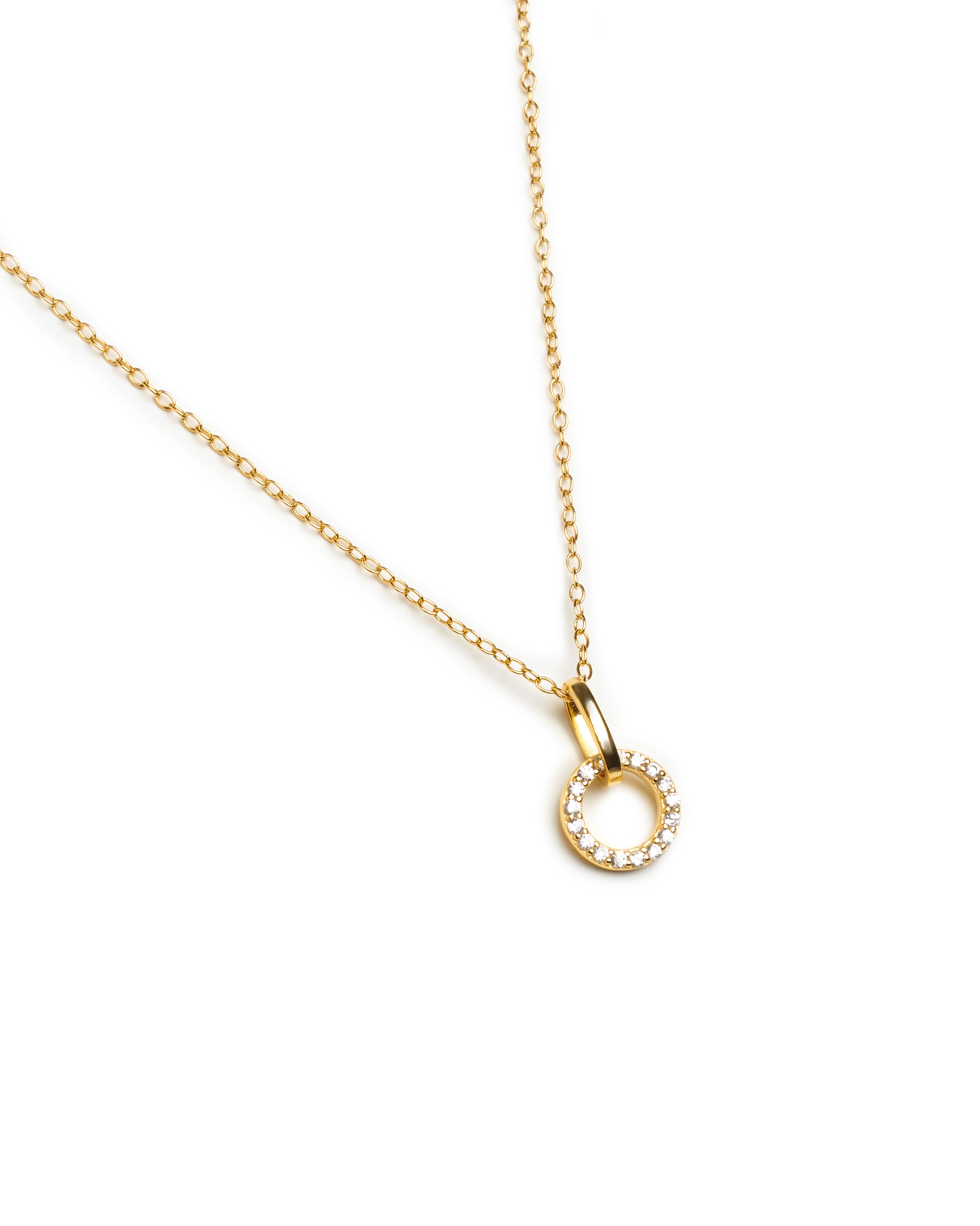 Luna Circle Pendant