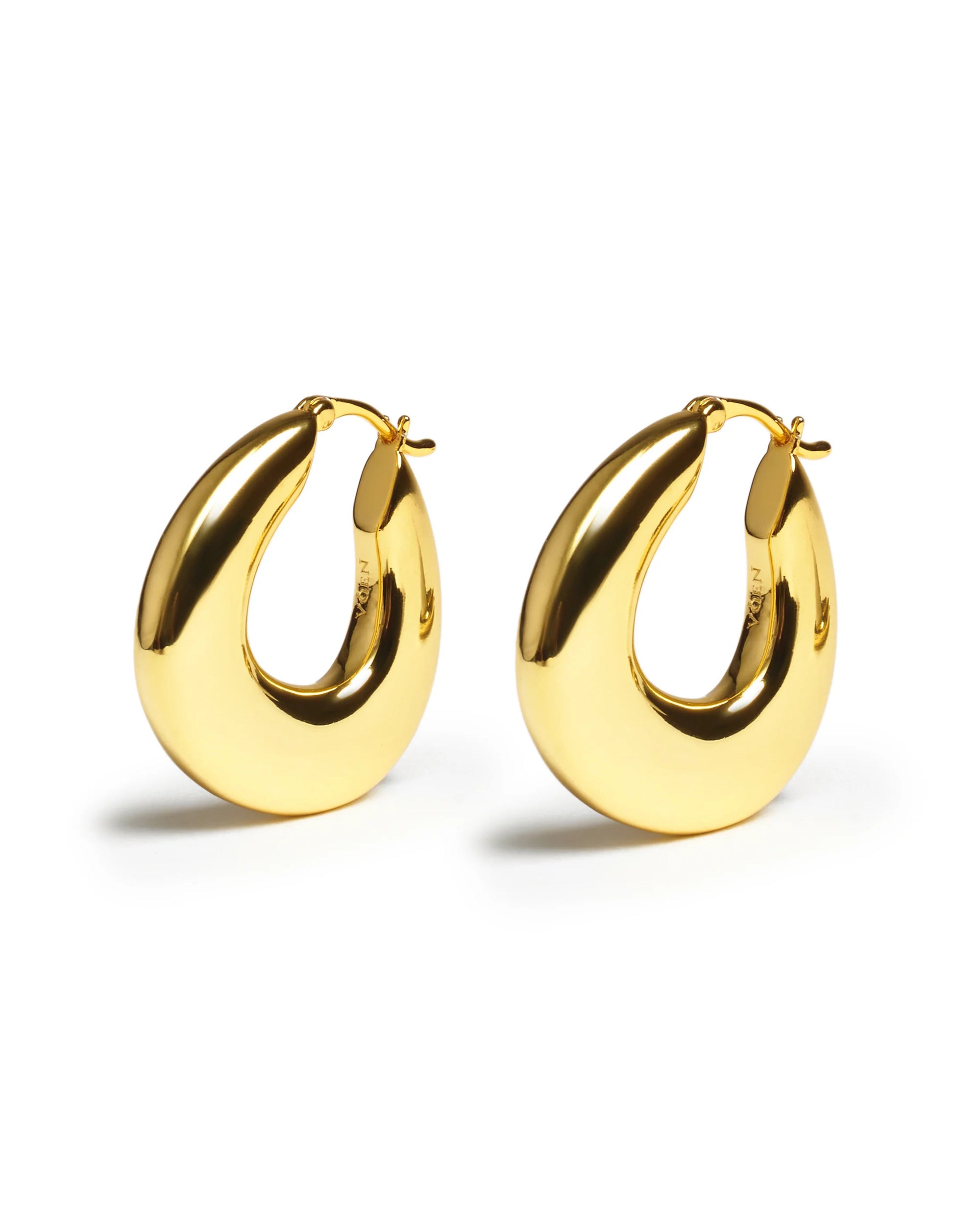 Bold Glow Hoops