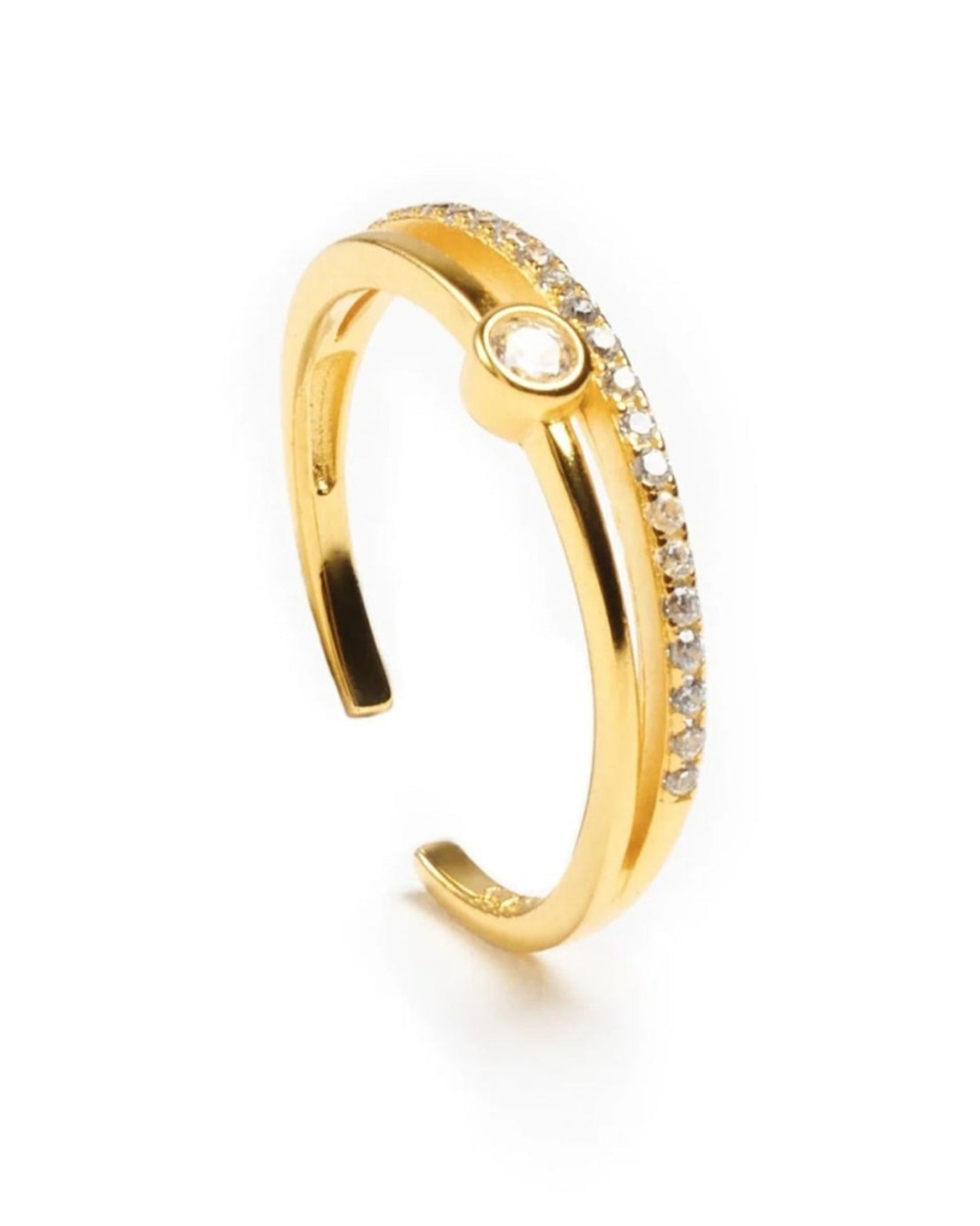 Golden Glow Ring