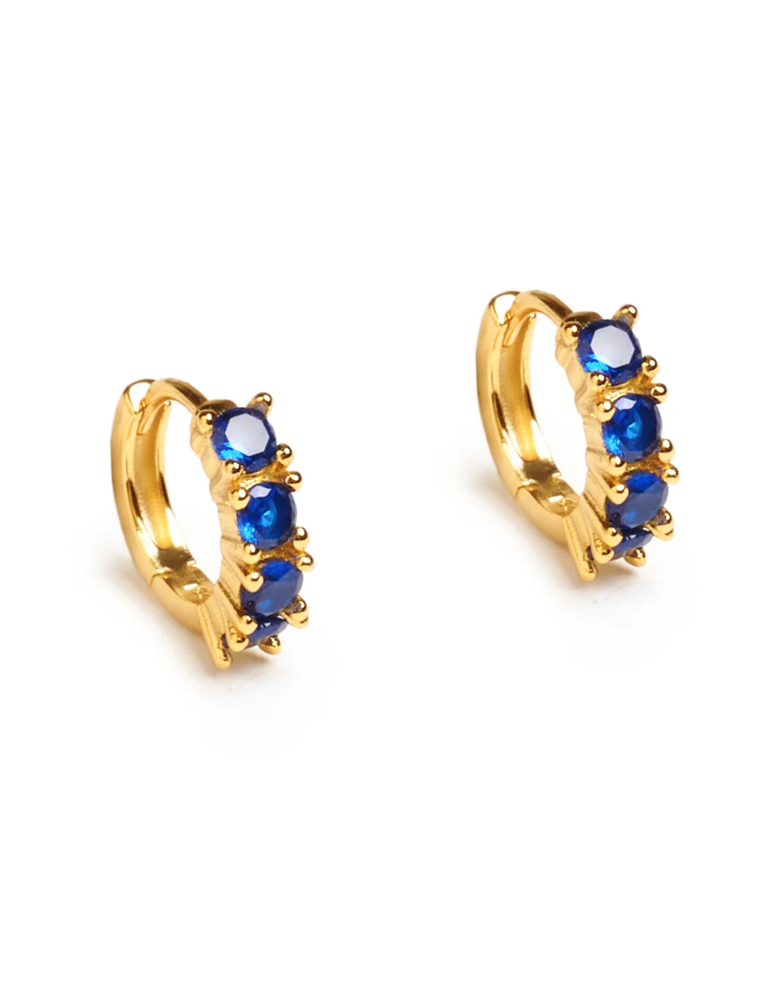 Celestial Blue Duo – Opal & Sapphire Ear Set