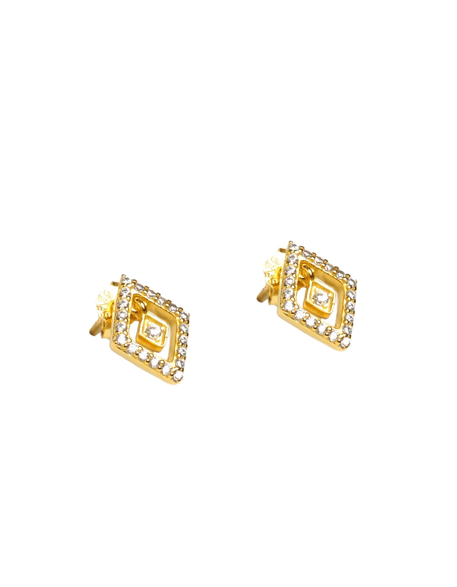 Diamond Echo Studs