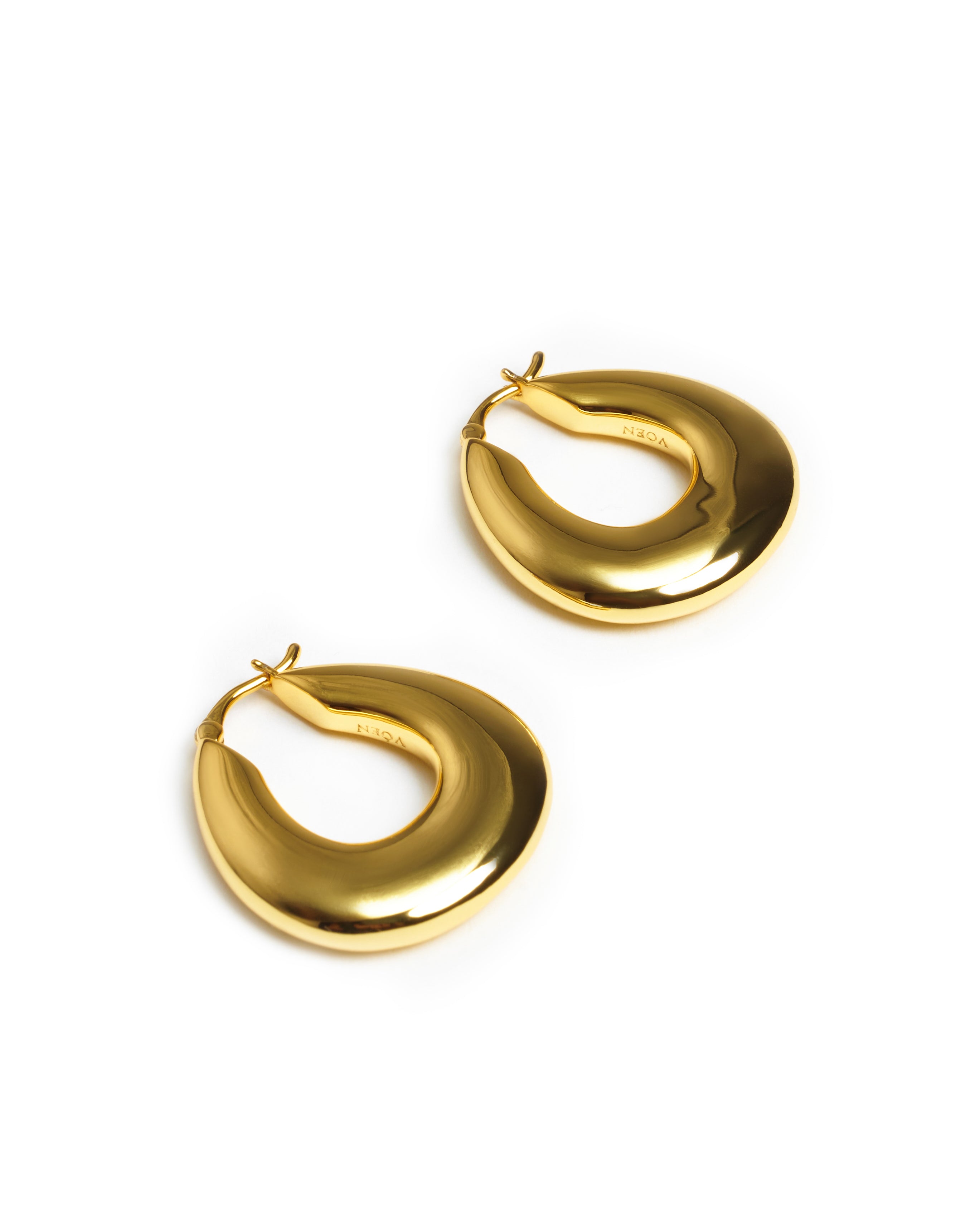 Bold Glow Hoops