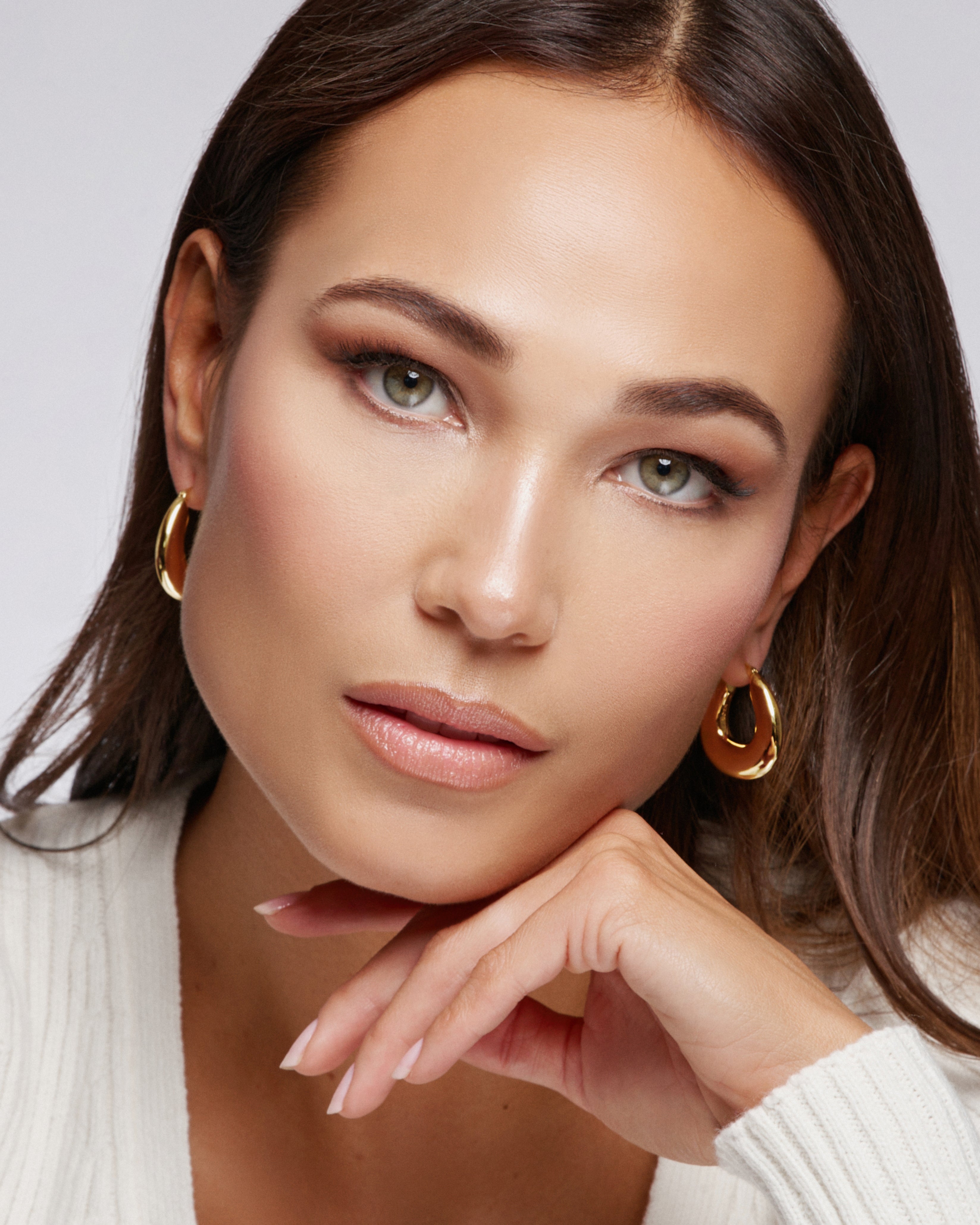 Bold Glow Hoops