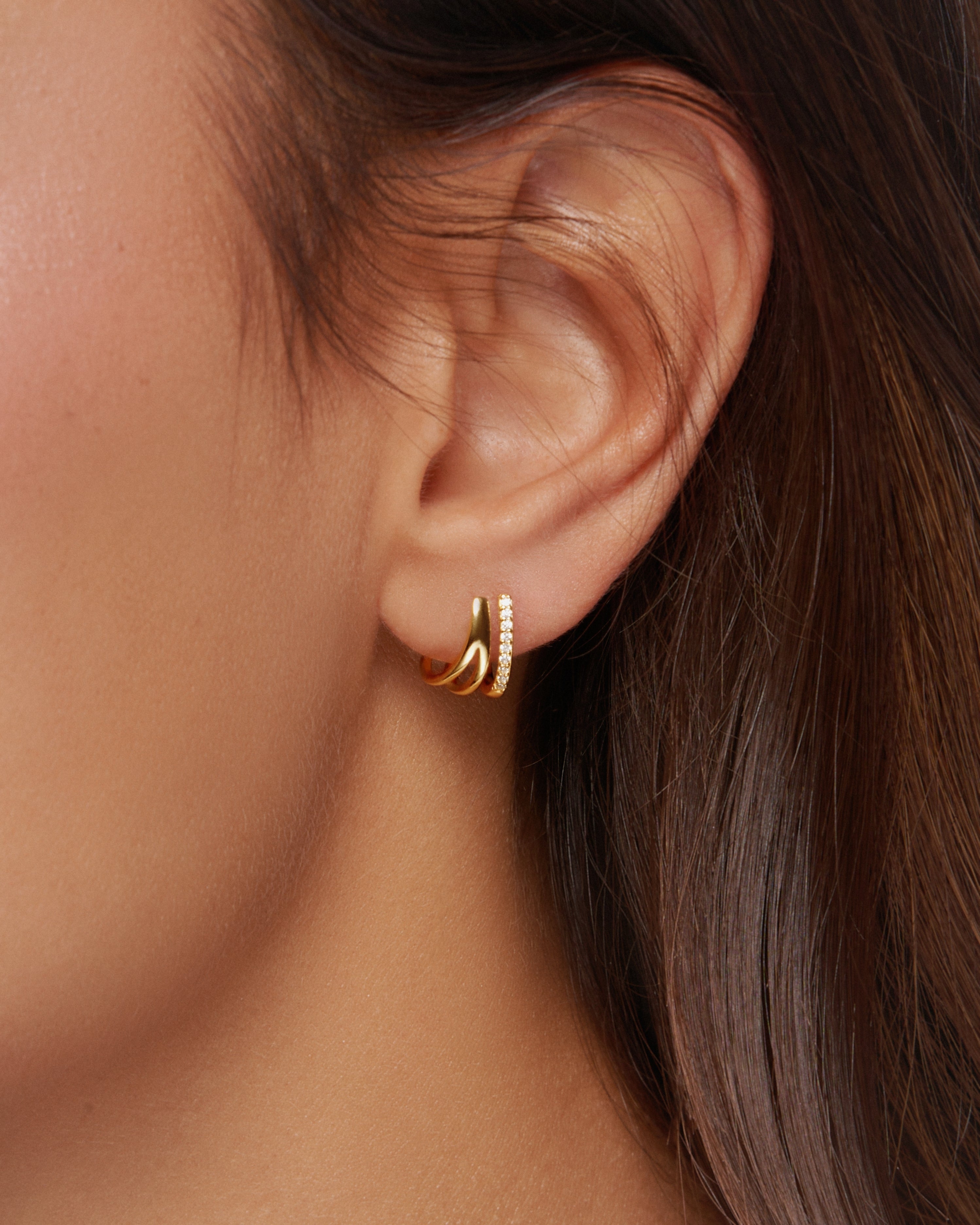 Velvet Arc Hoops