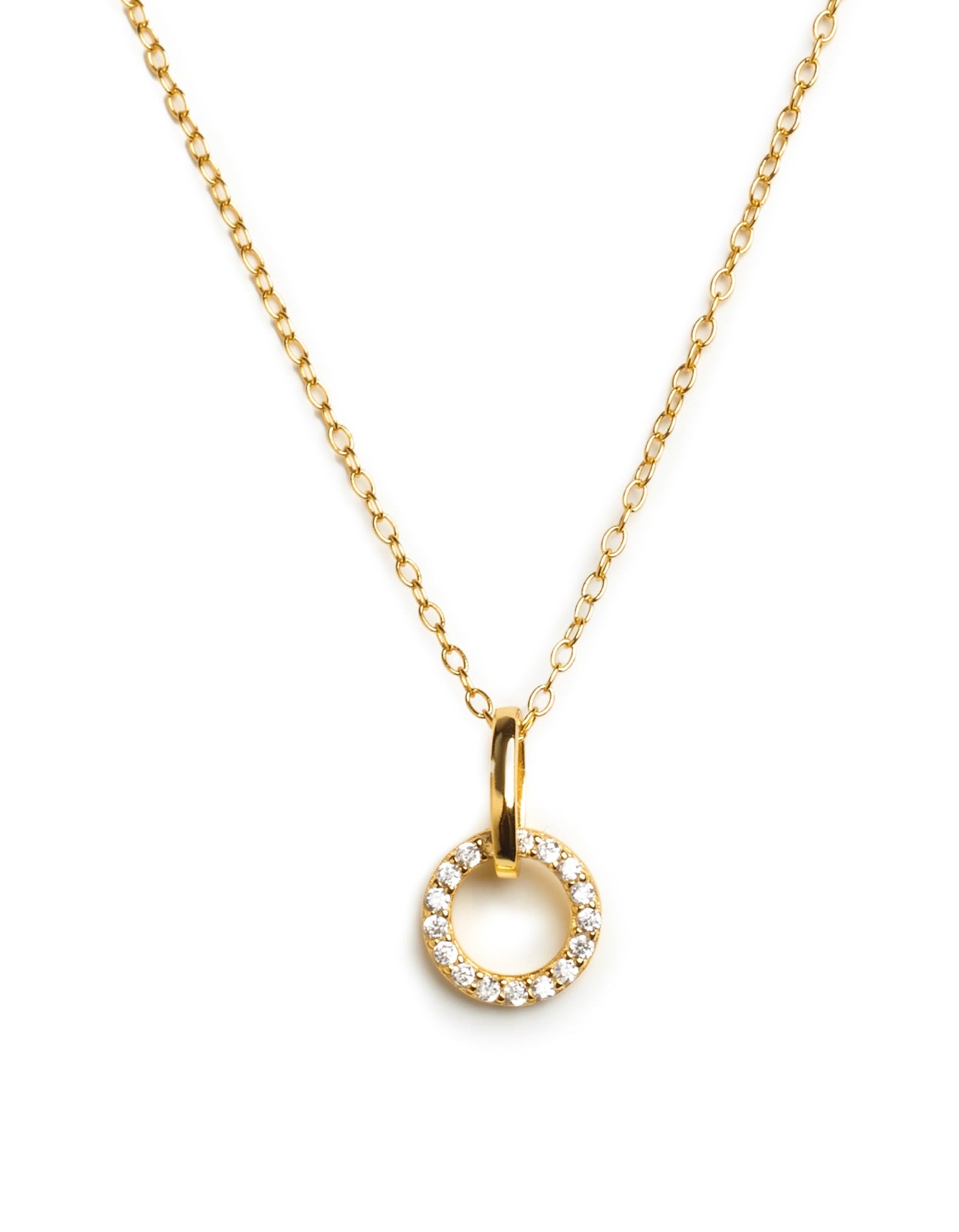 Luna Circle Pendant