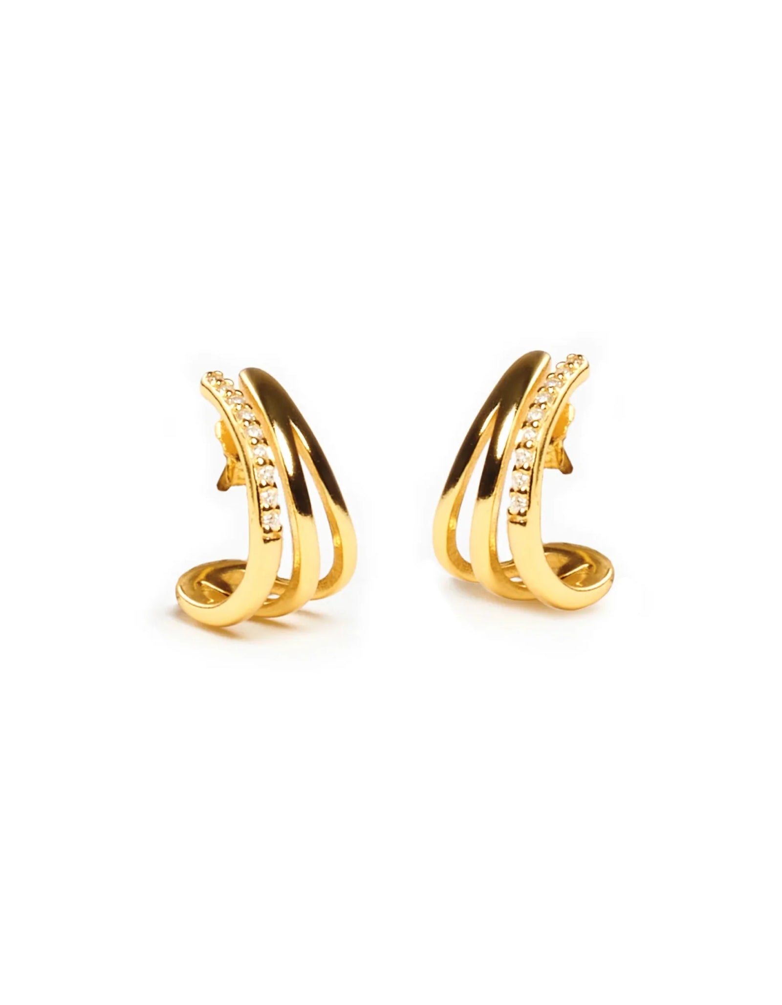 Velvet Arc Hoops